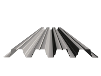 Профнастил оцинкованный НС75 0,8мм 1м